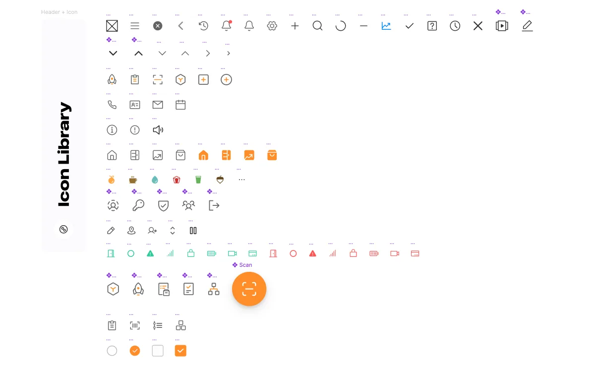 Vendera Icon Library